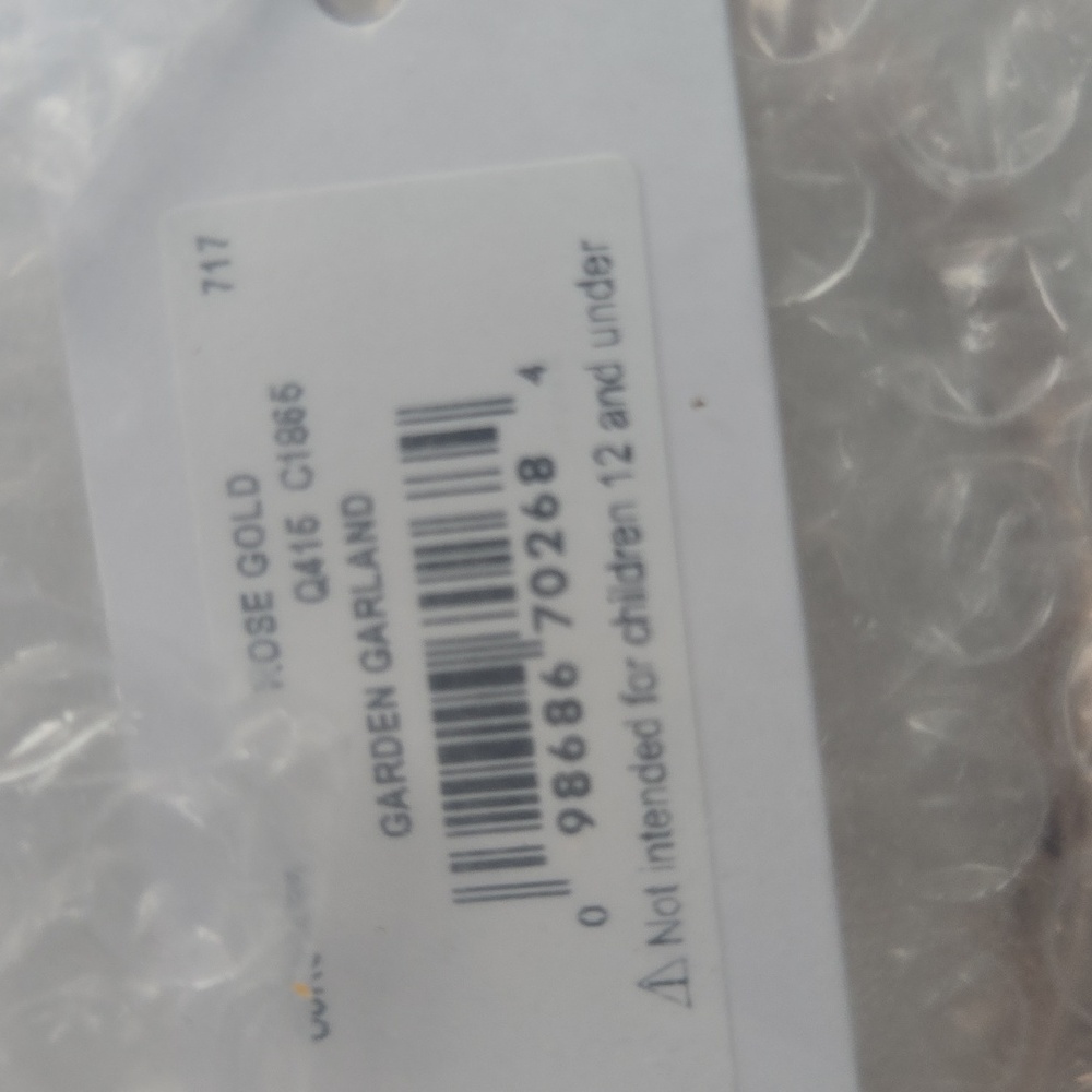 NWT Kate Spade Rose Gold Garden Garland Bracelet - Picture 7 of 8